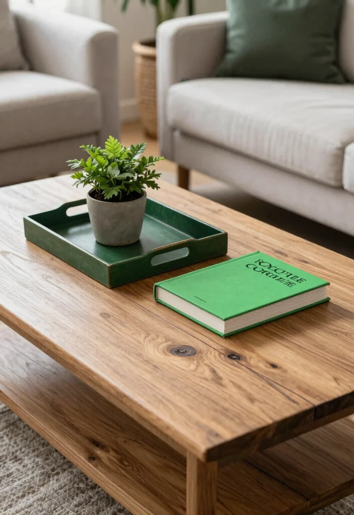 17 Forest Green Living Room Decor Ideas Rich Calm and Trendy 11 17 Forest Green Living Room Decor Ideas Rich Calm and Trendy - 10. Green Element Accessories 1