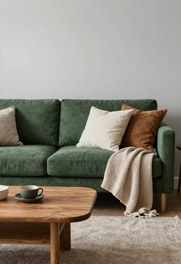 17 Forest Green Living Room Decor Ideas Rich Calm and Trendy 16 17 Forest Green Living Room Decor Ideas Rich Calm and Trendy - 15. Green Color Palette 1