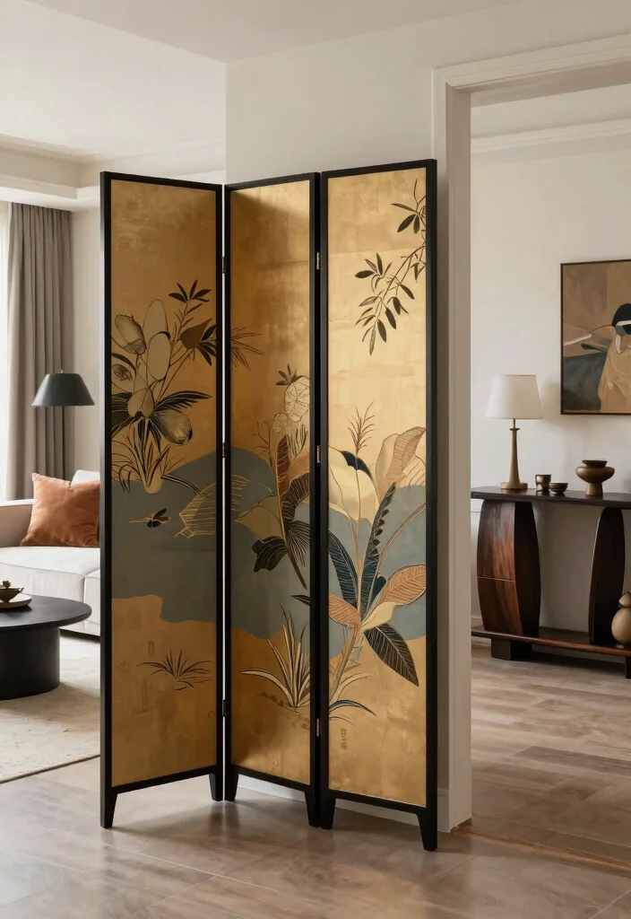 17 Partition Wall Living Room Entrance Ideas Smart Zoning 11 17 Partition Wall Living Room Entrance Ideas Smart Zoning - 10. Functional Folding Screens 1