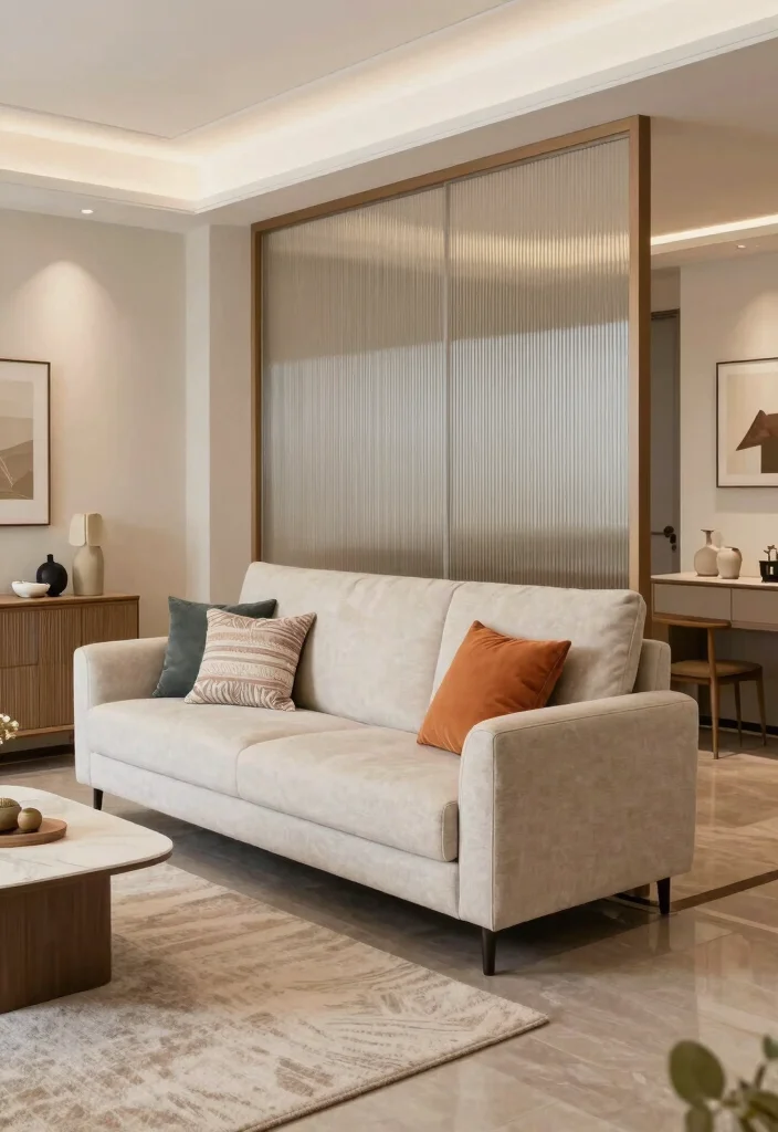 17 Partition Wall Living Room Entrance Ideas Smart Zoning 18 17 Partition Wall Living Room Entrance Ideas Smart Zoning - 17. Multi-Functional Furniture 1