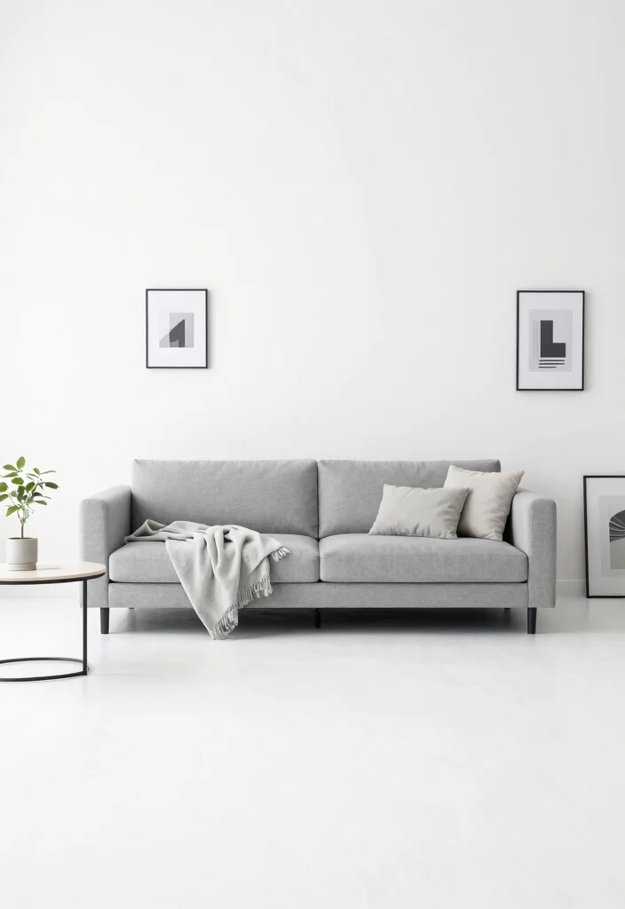 17 Sofa Bed Living Room Ideas for Smart, Flexible Living 2 17 Sofa Bed Living Room Ideas for Smart, Flexible Living - 1. Chic Minimalist Magic 1