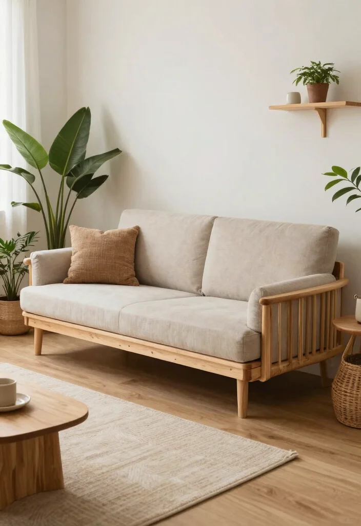 17 Sofa Bed Living Room Ideas for Smart, Flexible Living 12 17 Sofa Bed Living Room Ideas for Smart, Flexible Living - 11. Eco-Friendly Options 1