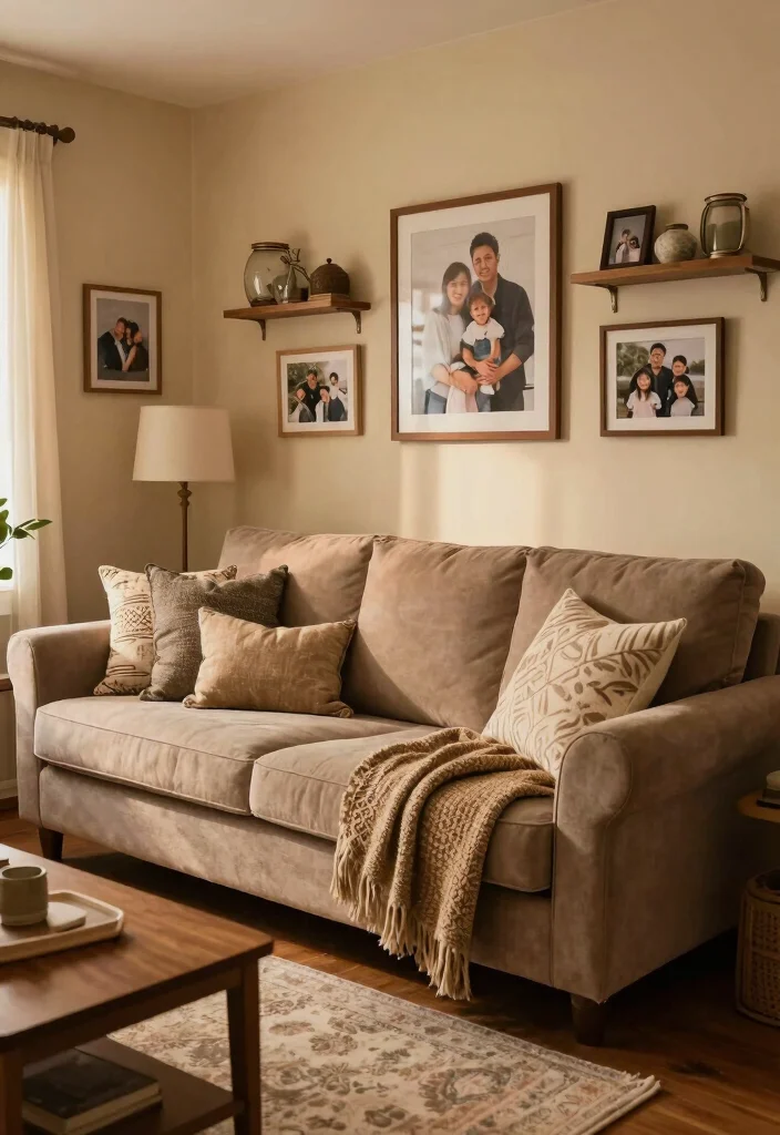 17 Sofa Bed Living Room Ideas for Smart, Flexible Living 18 17 Sofa Bed Living Room Ideas for Smart, Flexible Living - 17. Personal Touches 1