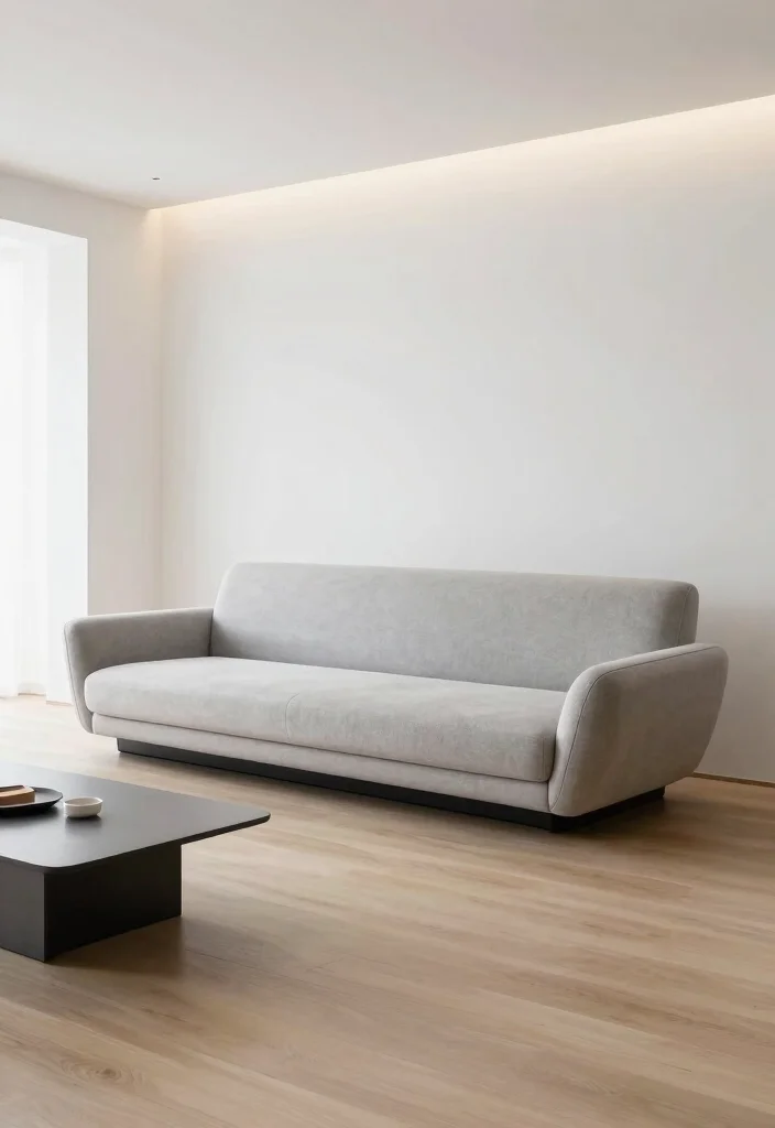 17 Sofa Bed Living Room Ideas for Smart, Flexible Living 8 17 Sofa Bed Living Room Ideas for Smart, Flexible Living - 7. Futuristic Flair 1