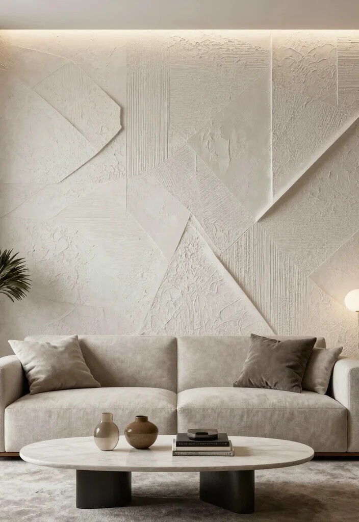 17 Venetian Plaster Walls Living Room Ideas Soft Luxury Texture 17 17 Venetian Plaster Walls Living Room Ideas Soft Luxury Texture - 16. Textured Geometric Patterns 1