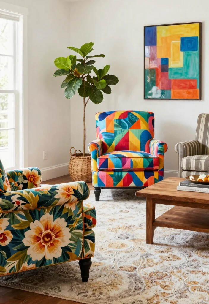 18 Accent Chairs Living Room Ideas Stylish Extra Seating 2 18 Accent Chairs Living Room Ideas Stylish Extra Seating - 1. Bold Patterns for a Pop of Fun 1