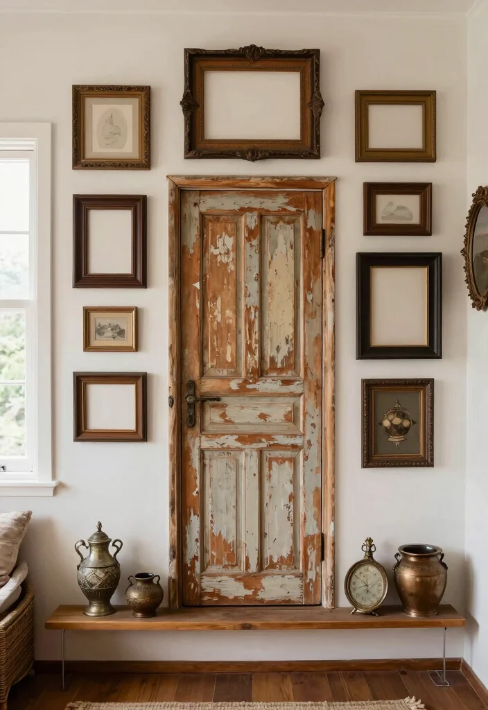 18 Bedroom Back Wall Design Ideas: Stylish Focal Points 13 18 Bedroom Back Wall Design Ideas: Stylish Focal Points - 12. Vintage Finds 1