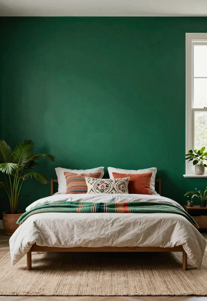 18 Bedroom Back Wall Design Ideas: Stylish Focal Points 4 18 Bedroom Back Wall Design Ideas: Stylish Focal Points - 3. Bold Paint Colors 1
