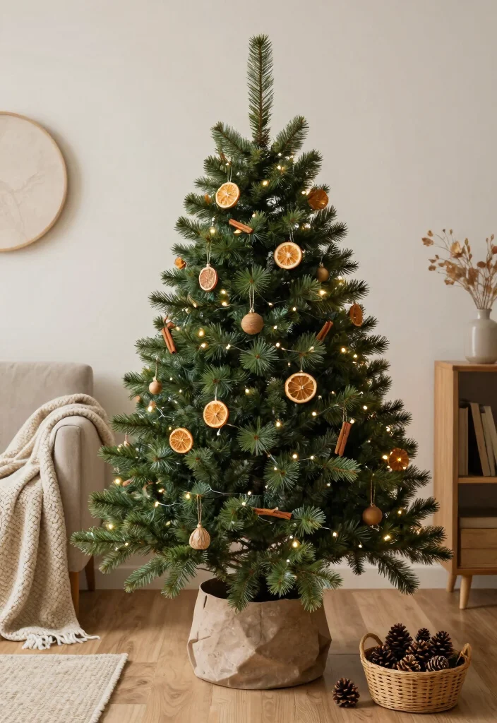 18 Living Room Xmas Decor Ideas Cozy Festive Magic 2 18 Living Room Xmas Decor Ideas Cozy Festive Magic - 1. Eco-Friendly Christmas Trees 1