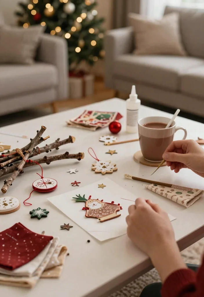 18 Living Room Xmas Decor Ideas Cozy Festive Magic 3 18 Living Room Xmas Decor Ideas Cozy Festive Magic - 2. Handmade Holiday Ornaments 1