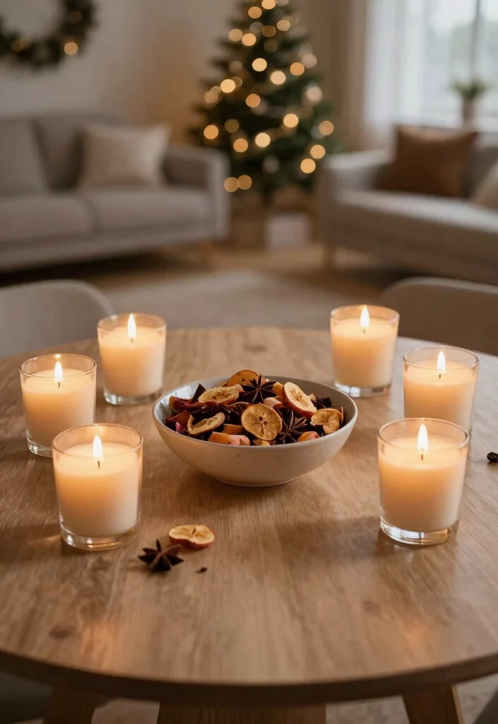 18 Living Room Xmas Decor Ideas Cozy Festive Magic 9 18 Living Room Xmas Decor Ideas Cozy Festive Magic - 8. Scented Holiday Elements 1