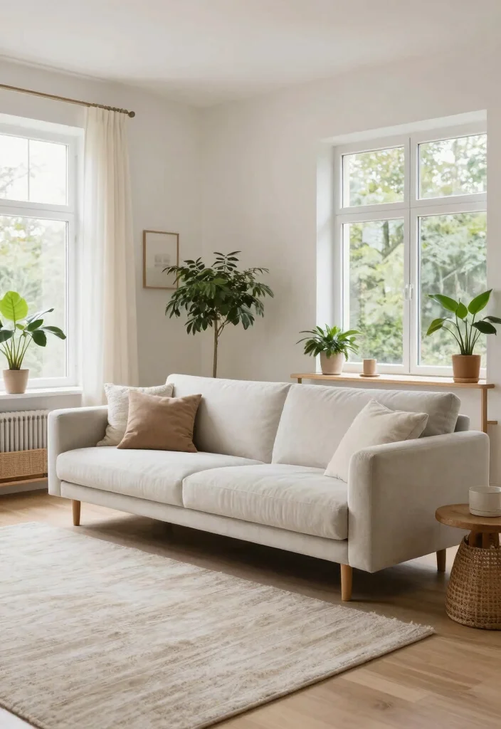 18 Mario Bellini Sofa Living Room Ideas: Iconic Statement Style 16 18 Mario Bellini Sofa Living Room Ideas: Iconic Statement Style - 15. Light and Airy Scandinavian Style 1