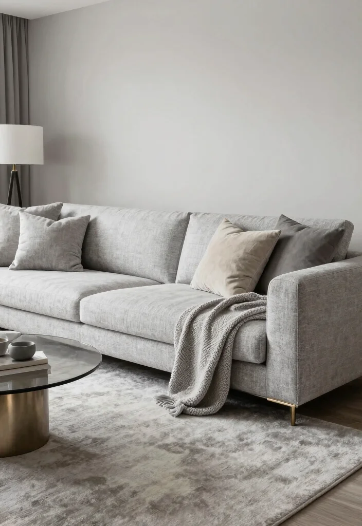 18 Mario Bellini Sofa Living Room Ideas: Iconic Statement Style 17 18 Mario Bellini Sofa Living Room Ideas: Iconic Statement Style - 16. Textured Monochrome 1