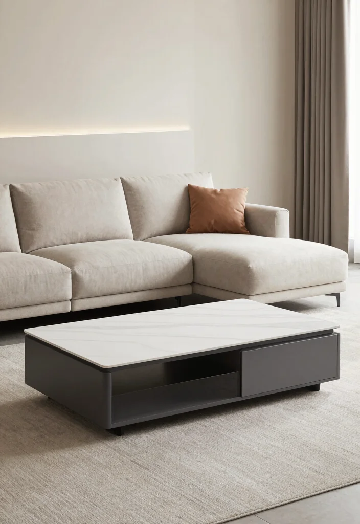 19 Decor Living Room Ideas: Easy Ways to Refresh Your Space 13 19 Decor Living Room Ideas: Easy Ways to Refresh Your Space - 12. Use Multi-Functional Furniture 1