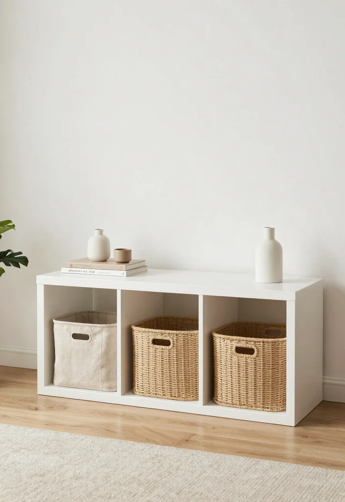19 Decor Living Room Ideas: Easy Ways to Refresh Your Space 16 19 Decor Living Room Ideas: Easy Ways to Refresh Your Space - 15. Keep Clutter at Bay 1