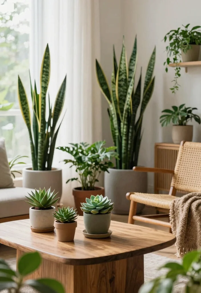 19 Decor Living Room Ideas: Easy Ways to Refresh Your Space 5 19 Decor Living Room Ideas: Easy Ways to Refresh Your Space - 4. Incorporate Natural Elements 1