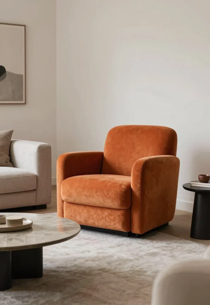 19 Decor Living Room Ideas: Easy Ways to Refresh Your Space 6 19 Decor Living Room Ideas: Easy Ways to Refresh Your Space - 5. Go for Statement Furniture 1