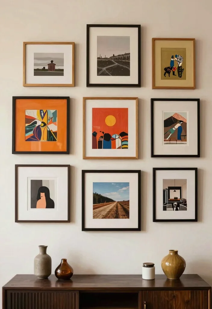 19 Decor Living Room Ideas: Easy Ways to Refresh Your Space 8 19 Decor Living Room Ideas: Easy Ways to Refresh Your Space - 7. Create a Gallery Wall 1
