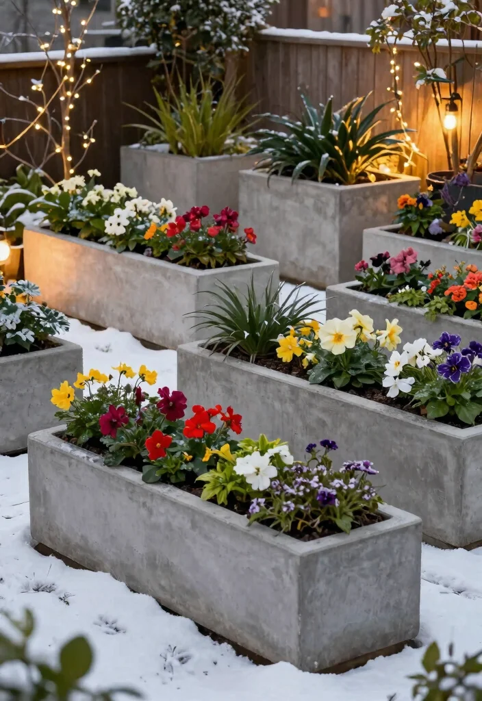 12 Concrete Planter Boxes That Don't Crack in Winter Freeze 14 12 Concrete Planter Boxes That Don't Crack in Winter Freeze - Conclusion 1