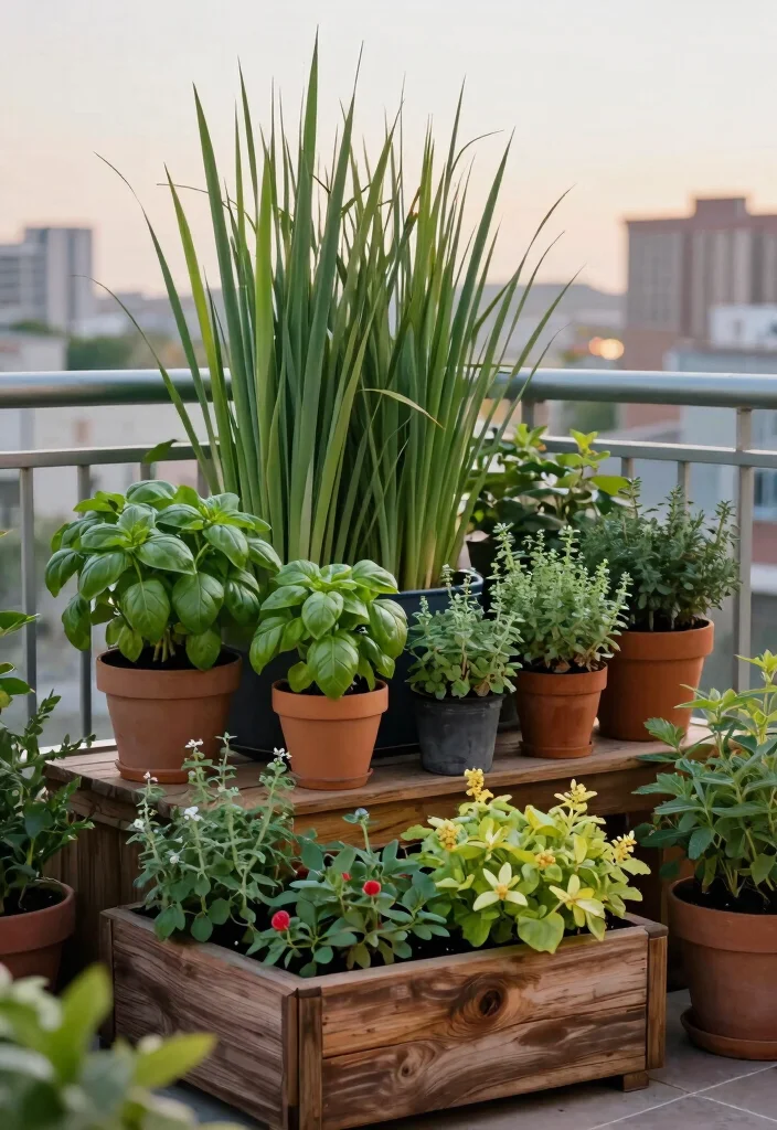 12 Small Balcony Decor Indian Ideas for Tight City Spaces 10 12 Small Balcony Decor Indian Ideas for Tight City Spaces - 9. Layering Plants for Depth 1