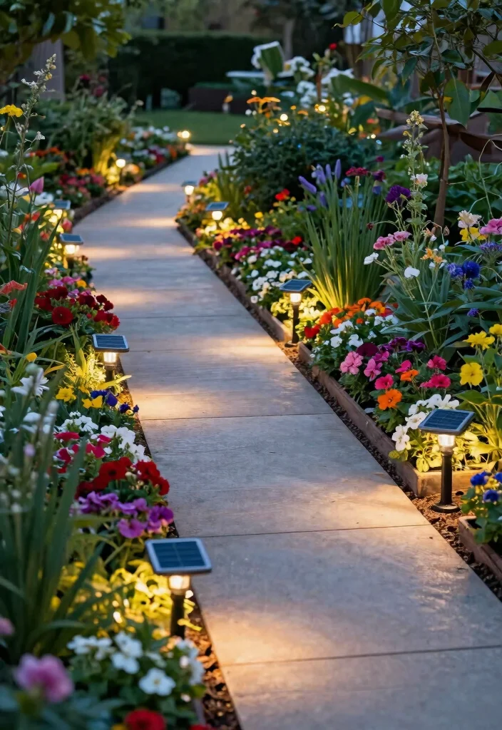 12 Solar Lights Ideas Outdoor Walkway Paths That Stay Lit All Night 11 12 Solar Lights Ideas Outdoor Walkway Paths That Stay Lit All Night - 10. Solar Lights with Integrated Planters 1