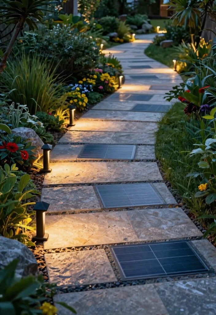 12 Solar Lights Ideas Outdoor Walkway Paths That Stay Lit All Night 4 12 Solar Lights Ideas Outdoor Walkway Paths That Stay Lit All Night - 3. Solar Pathway Pavers 1