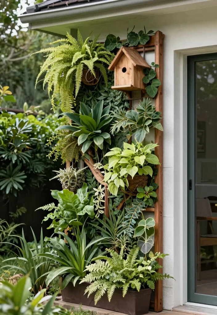 12 Trellis on House Ideas That Don't Damage Siding 12 12 Trellis on House Ideas That Don't Damage Siding - 11. Biophilic Design Trellis 1