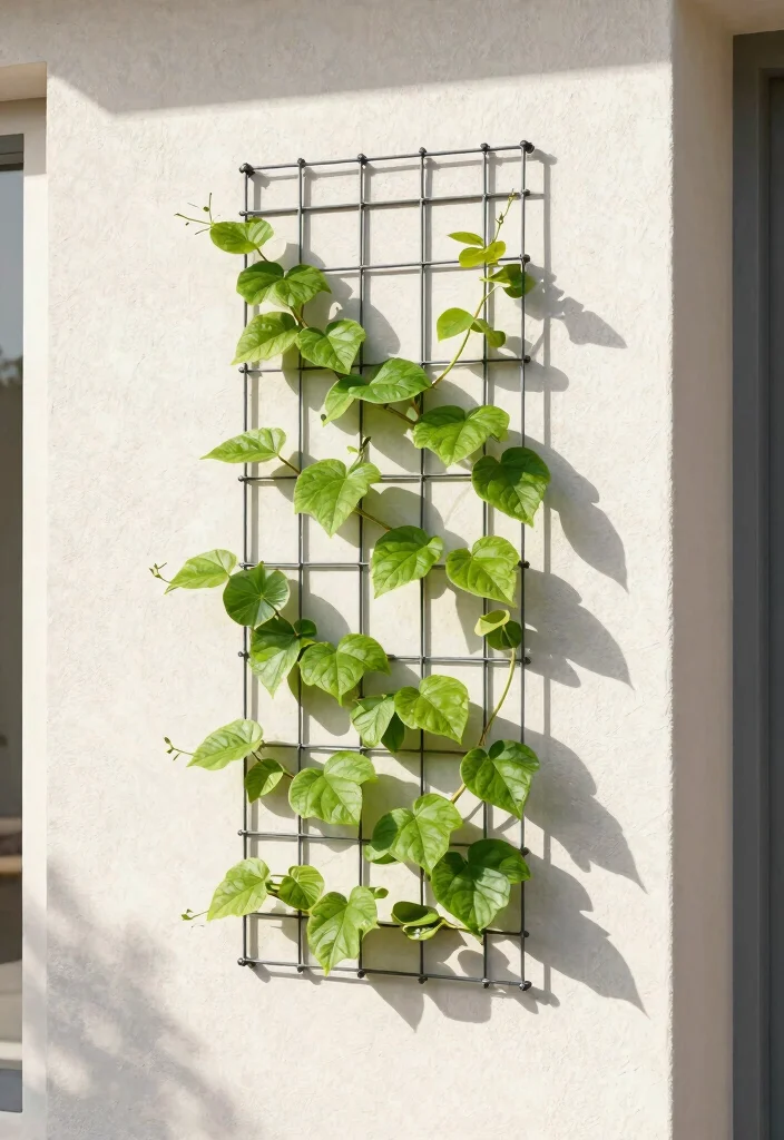 12 Trellis on House Ideas That Don't Damage Siding 6 12 Trellis on House Ideas That Don't Damage Siding - 5. Wire Trellis System 1