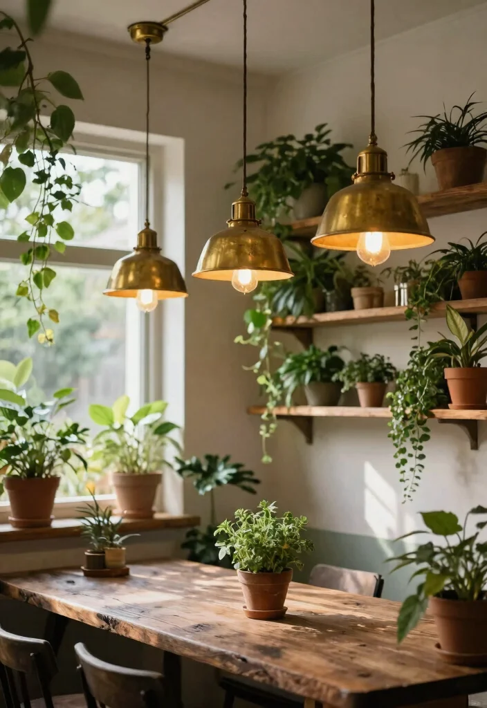 12 Vintage Ceiling Lights That Don't Look Dated 2 12 Vintage Ceiling Lights That Don't Look Dated - 1. Aged Brass Pendant Lamps 1