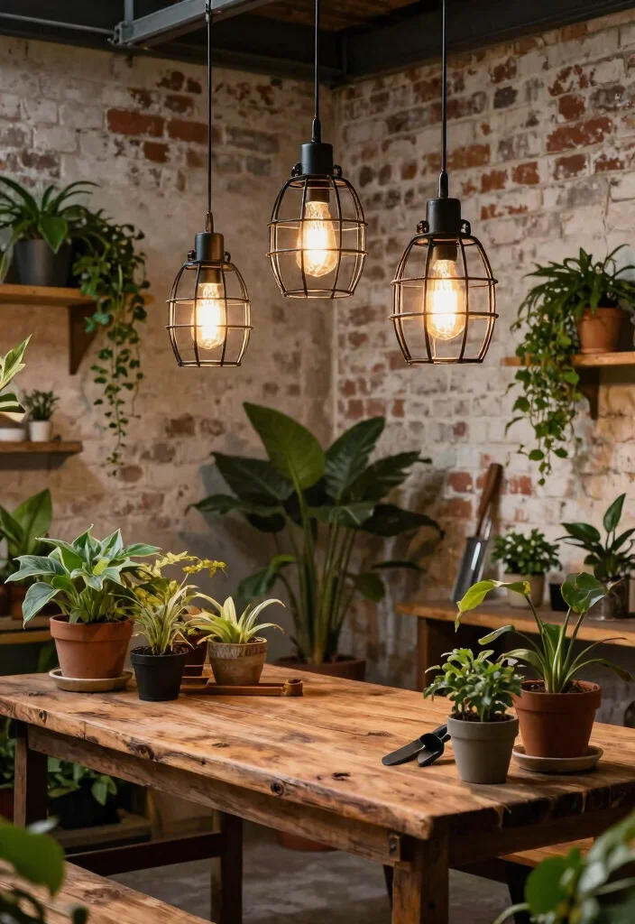 12 Vintage Ceiling Lights That Don't Look Dated 3 12 Vintage Ceiling Lights That Don't Look Dated - 2. Industrial-Style Cage Lights 1