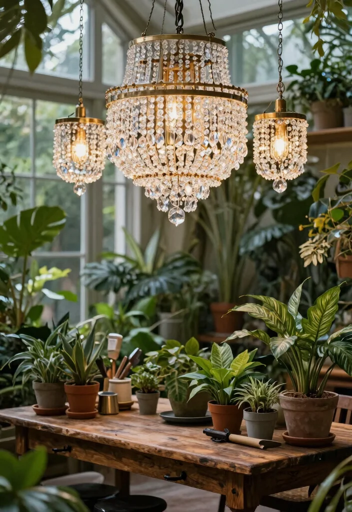 12 Vintage Ceiling Lights That Don't Look Dated 10 12 Vintage Ceiling Lights That Don't Look Dated - 9. Elegant Crystal Fixtures 1