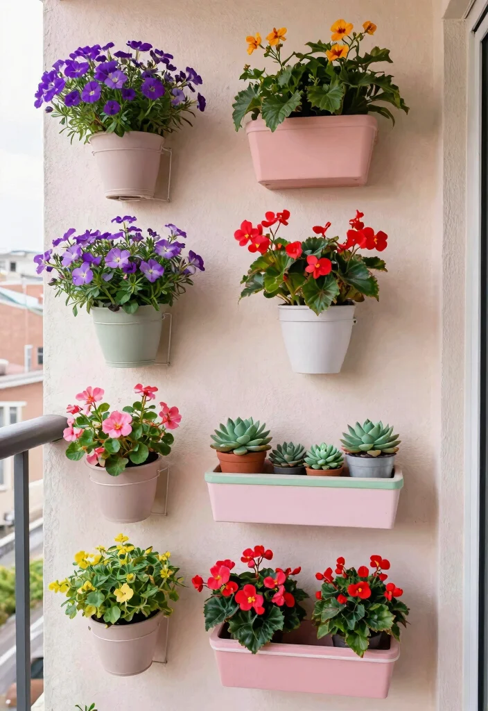 14 Container Flower Garden Ideas for Renters Who Can't Dig 2 14 Container Flower Garden Ideas for Renters Who Can't Dig - 1. Vertical Container Gardens 1