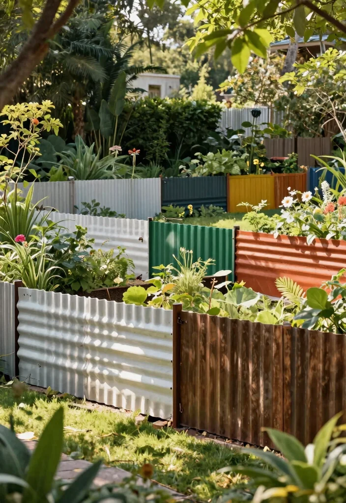 14 Corrugated Metal Fence Ideas That Block Noise and Nosy Neighbors 16 14 Corrugated Metal Fence Ideas That Block Noise and Nosy Neighbors - Conclusion 1