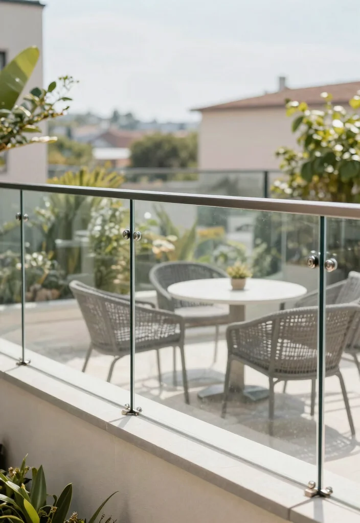14 Glass Balcony Railing Concepts That Stay Clear Without Constant Cleaning 10 14 Glass Balcony Railing Concepts That Stay Clear Without Constant Cleaning - 9. Safety Glass Railings for Peace of Mind 1