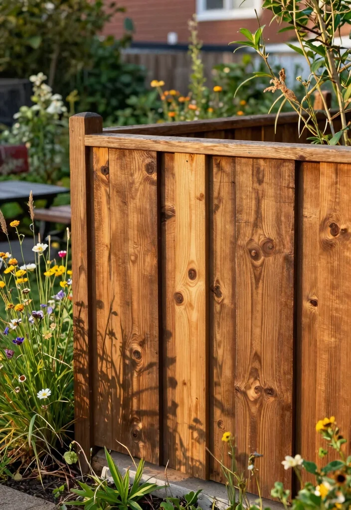 14 Modern Wood Fence Ideas That Provide Full Privacy Fast 4 14 Modern Wood Fence Ideas That Provide Full Privacy Fast - 3. Rustic Cedar for a Warm Touch 1