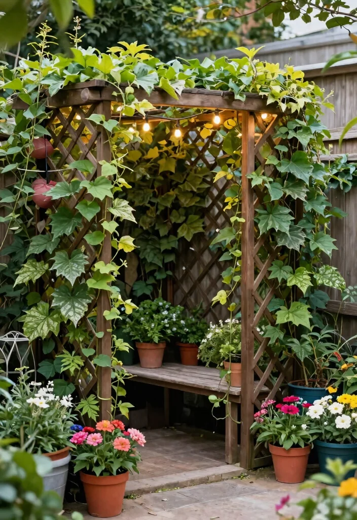 14 Modern Wood Fence Ideas That Provide Full Privacy Fast 9 14 Modern Wood Fence Ideas That Provide Full Privacy Fast - 8. Privacy Screens Using Trellises 1