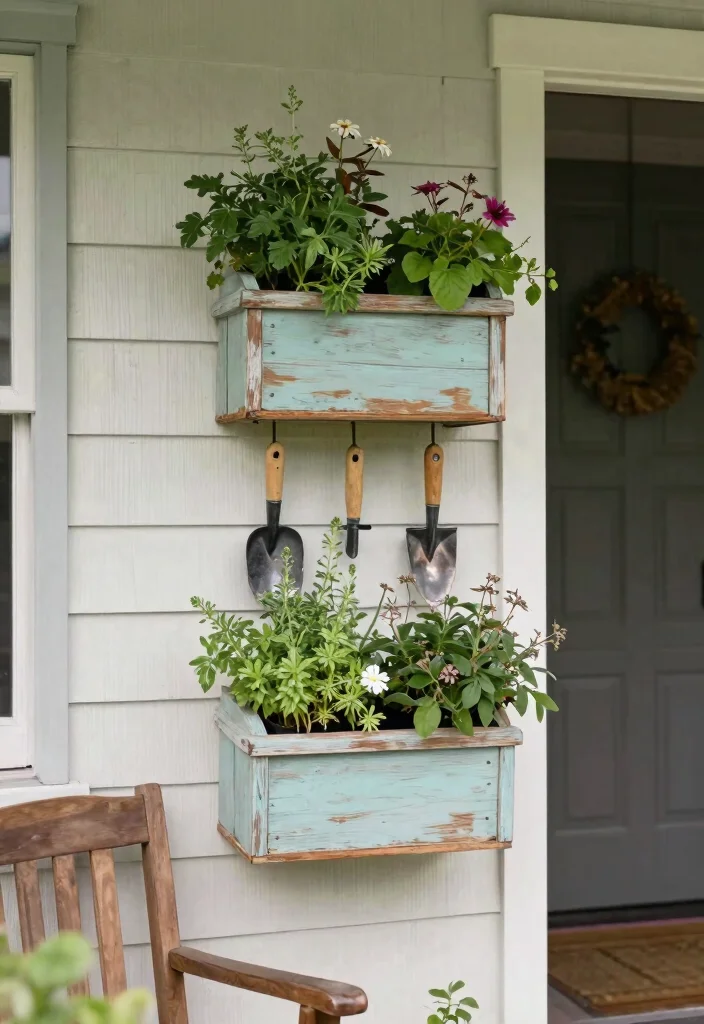 14 Small Front Porch Decor Ideas That Make a Tiny Entry Feel Welcoming 4 14 Small Front Porch Decor Ideas That Make a Tiny Entry Feel Welcoming - 3. Vertical Planters for Small Spaces 1