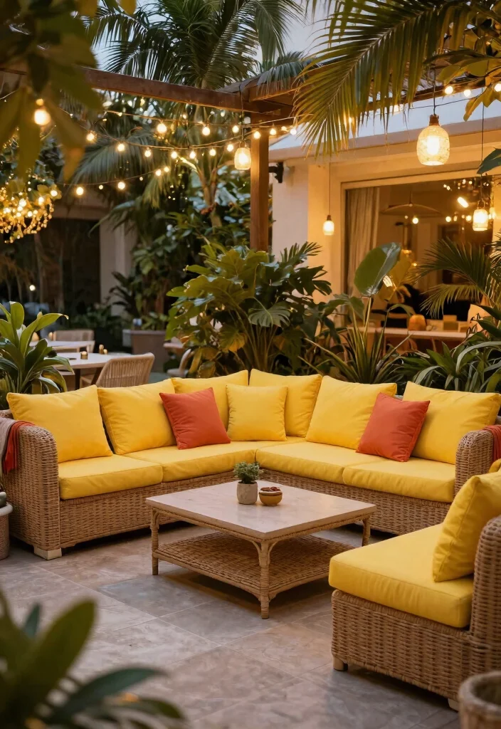 14 Wicker Patio Furniture Sets That Won't Fall Apart in Rain 6 14 Wicker Patio Furniture Sets That Won't Fall Apart in Rain - 5. Elegant Wicker Sectional Sofa 1