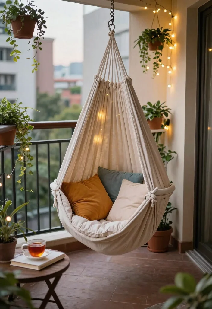 15 Backyard Hammock Ideas That Don't Need Two Perfect Trees 4 15 Backyard Hammock Ideas That Don't Need Two Perfect Trees - 3. Hammock Chairs for Compact Spaces 1