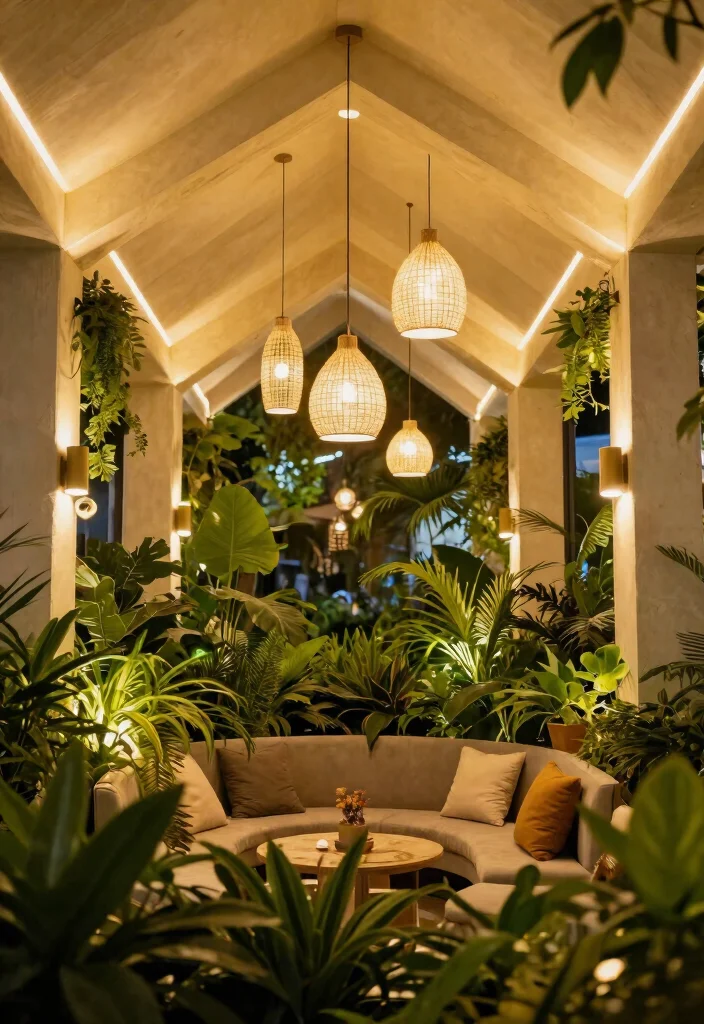 15 Vaulted Ceiling Beams Ideas That Make Low Ceilings Feel Taller 11 15 Vaulted Ceiling Beams Ideas That Make Low Ceilings Feel Taller - 10. Multi-Layered Lighting with Beams 1