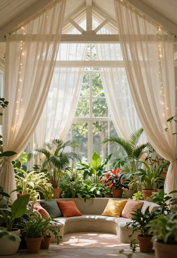 15 Vaulted Ceiling Beams Ideas That Make Low Ceilings Feel Taller 10 15 Vaulted Ceiling Beams Ideas That Make Low Ceilings Feel Taller - 9. Soft Drapery around Beams 1