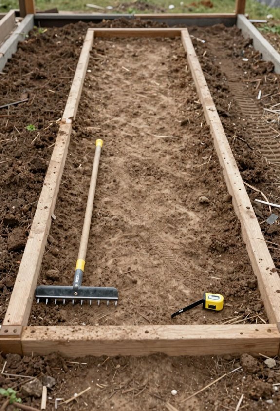 Level Ground for a Storage Shed in 5 Steps 1 flat level clear dry site