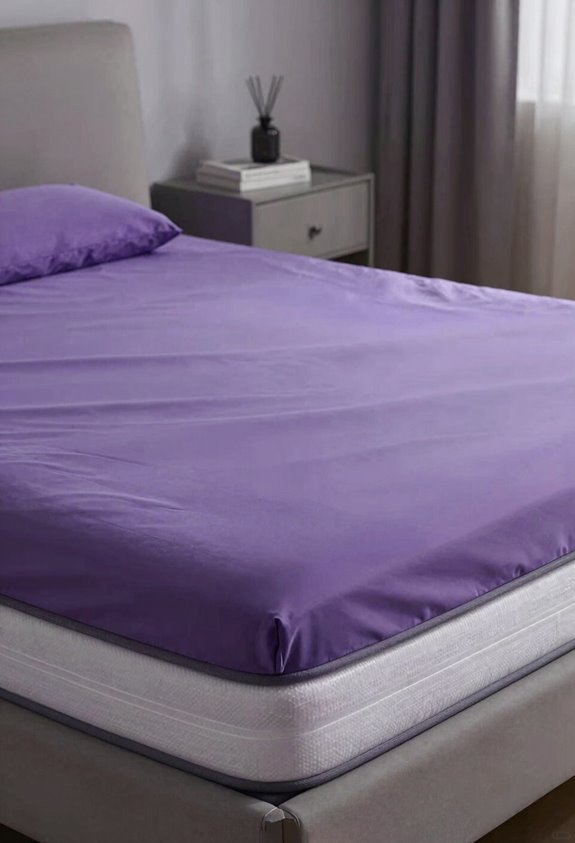 Does Purple Make Mattress Toppers? 4 gelflex grid temperature dampened by topper