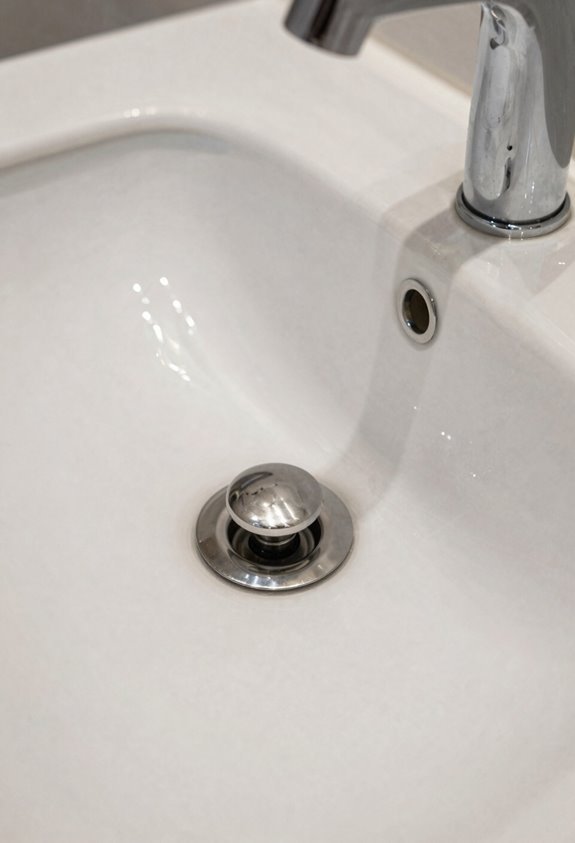 What Size Drain Pipe for a Bathroom Sink? 1 standard 1 1 4 bathroom drain standard